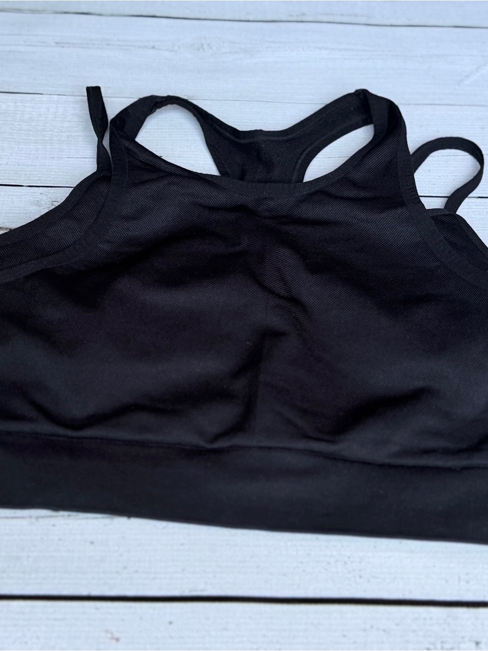 JoyLab High-Neck Double Layer Mesh Seamless Sports Bra Size Large
